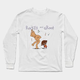 Rocket and Groot Long Sleeve T-Shirt